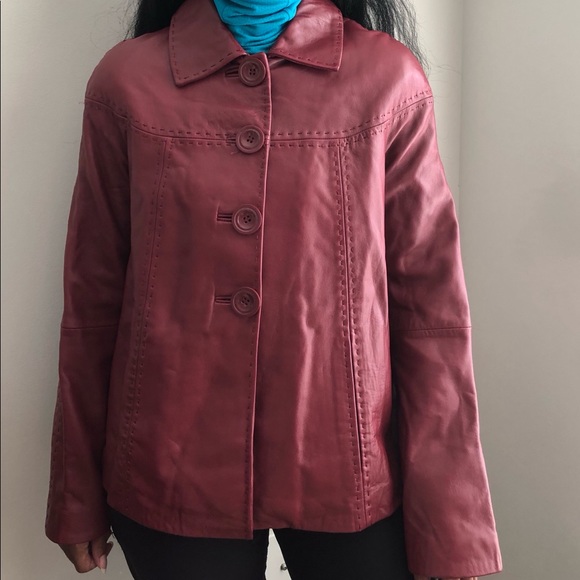 Worthington Jackets & Blazers - Leather Coat